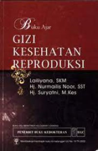 Buku Ajar Gizi Kesehatan Reproduksi