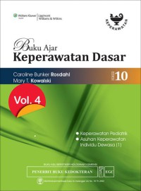 Buku Ajar Keperawatan Dasar, Edisi 10 Volume 4