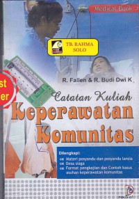 Image of Catatan Kuliah Keperawatan Komunitas