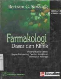 Image of Farmakologi: Dasar dan Klinik, Buku 3, Edisi 8