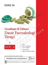 Image of Goodman & Gilman Dasar Farmakologi Terapi, Edisi 10, Volume 4