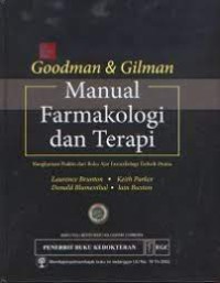 Image of Goodman & Gilman: Manual Farmakologi dan Terapi