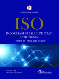 Image of Informasi Spesialite Obat Indonesia, vol. 51 Tahun 2017-2018