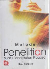 Metode Penelitian Suatu Pendekatan Proposal