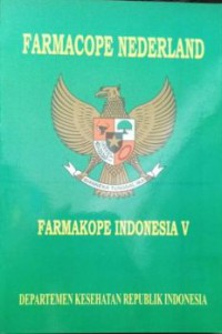 Farmacope Nederland Farmakpe Indonesia V