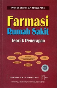 Image of Farmasi Rumah Sakit: Teori dan Penerapannya