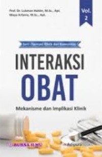 Image of Interaksi Obat Vol. II Mekanisme dan Implikasi Klinik