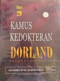 Kamus  Kedokteran Dorland Edisi 29