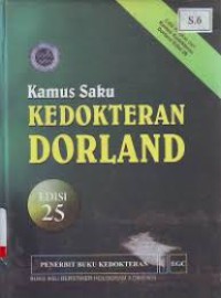 Kamus Saku Kedokteran Dorland Edisi 25