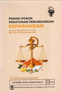 Image of Pokok - Pokok Peraturan Perundangan Kefarmasian