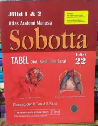 Image of Sobotta: Tabel Otot, Sendi, dan Saraf, Edisi 22